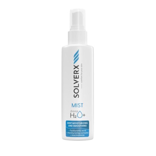 SOLVERX Deep H2O+ Mgiełka do ciała głęboko nawilżająca - skóra sucha i odwodniona 150 ml