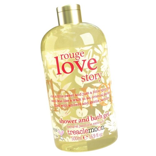 TREACLEMOON Rouge Love Story Żel i płyn do kąpieli 500 ml
