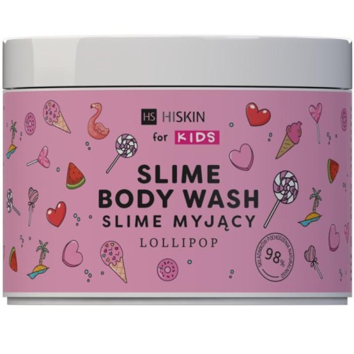 HISKIN for Kids Slime myjący do ciała Lollipop 150 ml