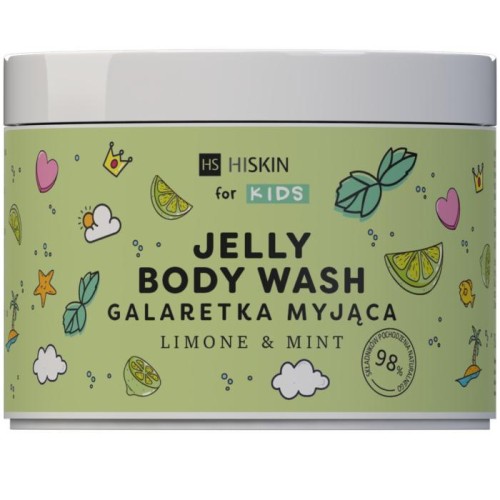 HISKIN for Kids Galaretka myjąca do ciała Limone &amp; Mint 150 ml