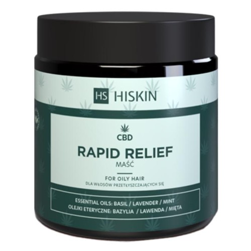 HISKIN Rapid Relief Maść do skóry suchej i wrażliwej - CBD i prebiotyki 100 ml