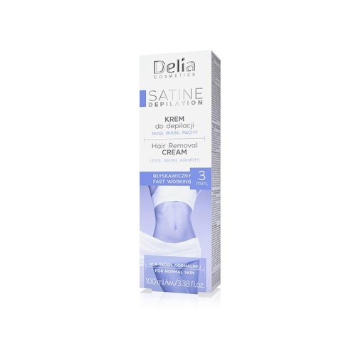 DELIA Satine Depilation Błyskawiczny krem do depilacji 3 minuty 100 ml