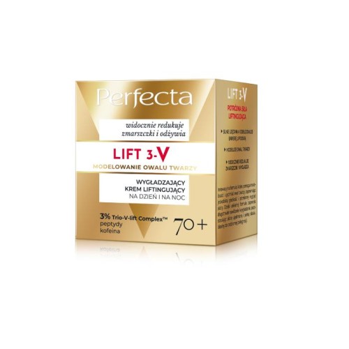 PERFECTA Lift 3-V 70+ Wygładzający krem liftingujący na dzień i na noc 50 ml
