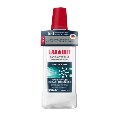 LACALUT Perfect Whitenning Antybakteryjny płyn do płukania jamy ustnej 500 ml