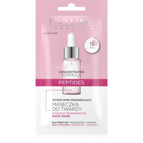 EVELINE Maska 8 ml SKONCE FORMUŁA Peptides