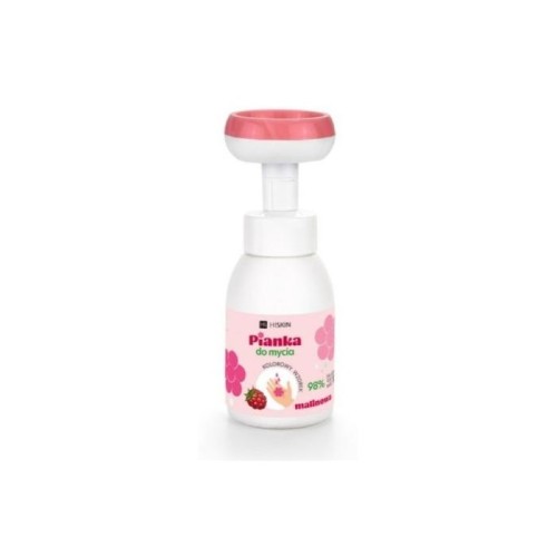 HISKIN for Kids Pianka do mycia rąk i ciała Malina 300 ml