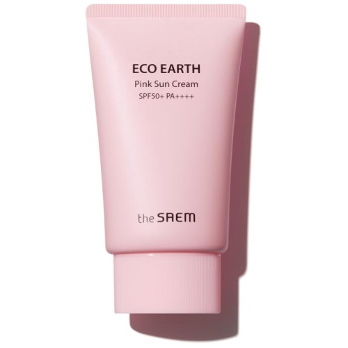 SAEM Eco Earth Pink Sun Crem Krem z filtrem przeciwsłonecznym SPF 50+