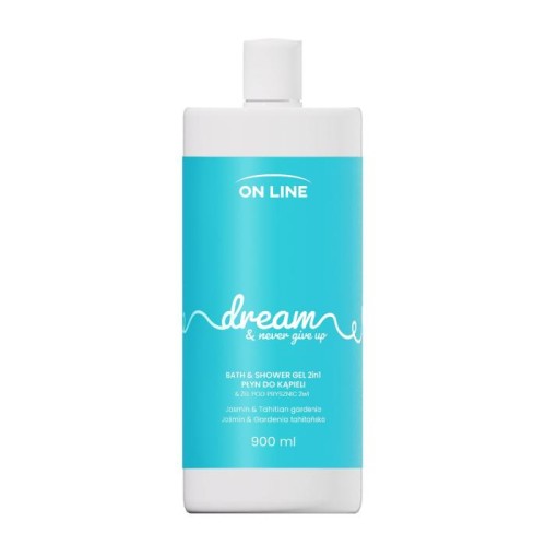 ON LINE Emocje Żel i płyn do kąpieli 2w1 Dream 900 ml