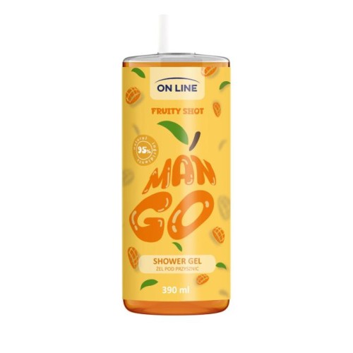 ON LINE Fruity Shot Żel pod prysznic Mango 390 ml