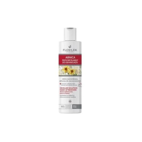 FLOSLEK Arnica Płyn micelarny do demakijażu skóry naczynkowej 225 ml