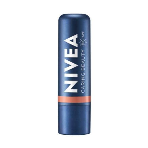 NIVEA Pomadka pielęgnująca do ust Caring Beauty 3w1 Nude 4.8 g