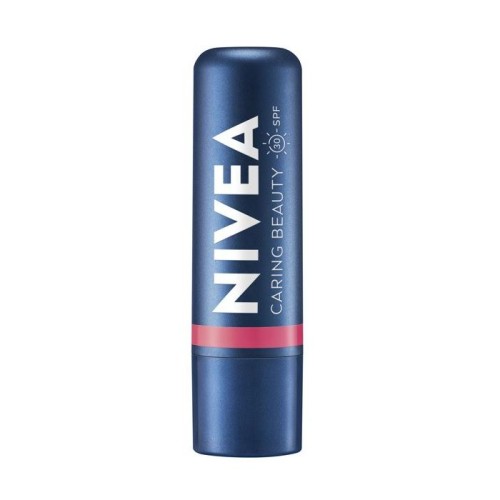 NIVEA Pomadka pielęgnująca do ust Caring Beauty 3w1 Rose 4.8 g