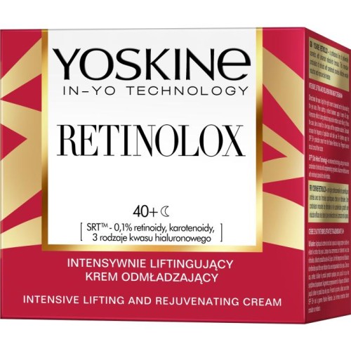 YOSKINE Retinolox 40+ Krem odmładzający na noc Intensywnie liftingujacy 50 ml