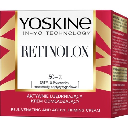 YOSKINE Retinolox 50+ Krem odmładzający na noc Aktywnie ujędrniający 50 ml