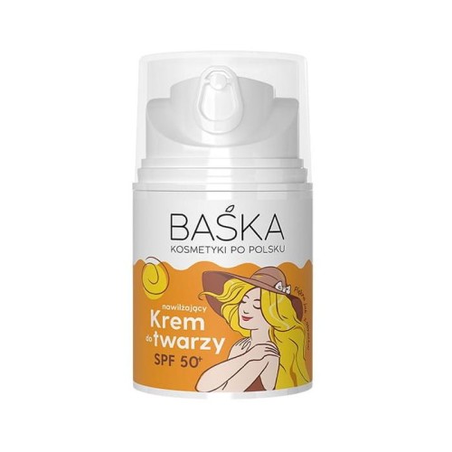 BAŚKA Krem do twarzy SPF 50+ nawilżający 50 ml