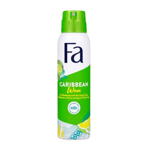 FA Caribbean Wave Dezodorant damski w sprayu 150 ml
