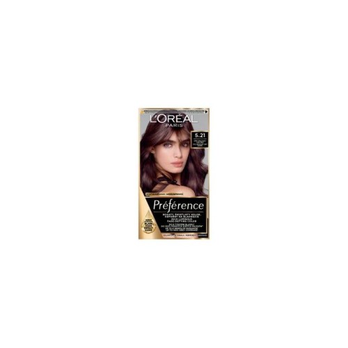 LOREAL Preference Farba do włosów 5.21 Zimny Opalizujący Jasny Brąz