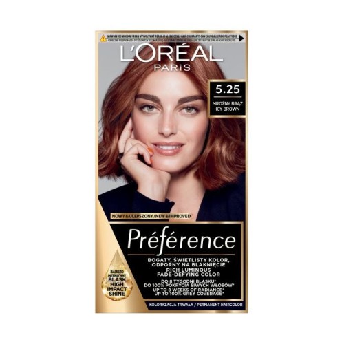LOREAL Preference Farba do włosów 5.25 - Mroźny Brąz 1 op.