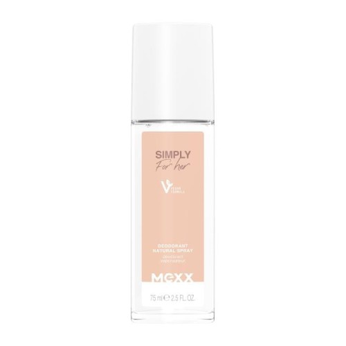 MEXX Dezodorant naturalny spray Simply for Her 75 ml