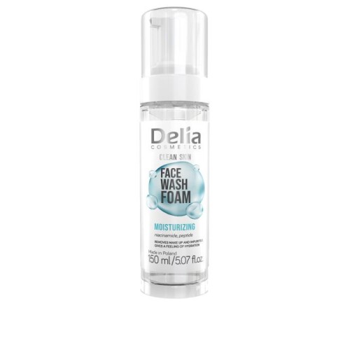DELIA Clean Skin Pianka nawilżająco-normalizująca 150 ml