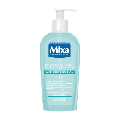 MIXA Żel oczyszczający przeciw niedoskonałościom, 200 ml