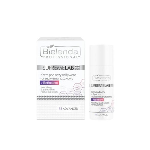 BIELENDA PROFESSIONAL Supremelab Re-Advanced Krem pod oczy odżywczo-przeciwzmarszczkowy 15 ml