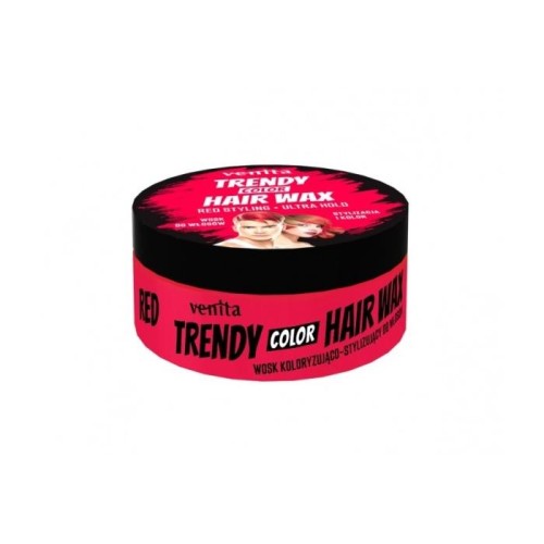 VENITA Trendy Wosk do włosów Wax Czerwony 75 g