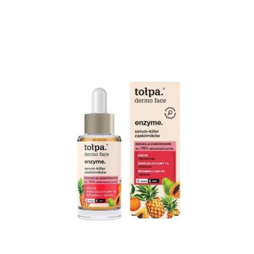 TOŁPA Dermo Face Enzyme Serum + killer zaskórników 30 ml