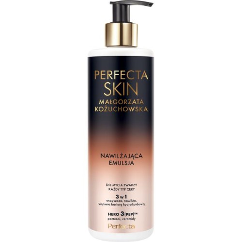 PERFECTA Skin Małgorzata Kożuchowska Nawilżająca emulsja do mycia twarzy 3w1 300 ml
