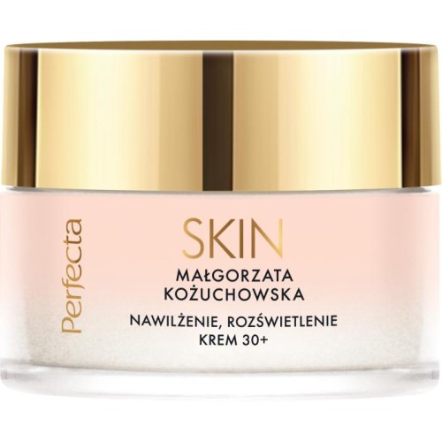 PERFECTA Skin Małgorzata Kożuchowska 30+ Krem do twarzy nawilżająco-rozświetlający na dzień i na noc 50 ml