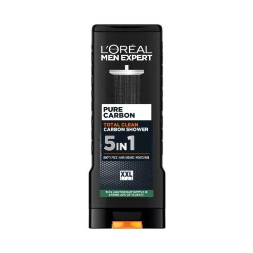 LOREAL Men Expert Żel pod prysznic Pure Carbon 5w1 - 400 ml