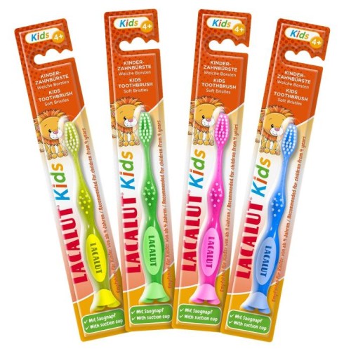 LACALUT Kids Szczoteczka dla dzieci 4+ soft (miękka)