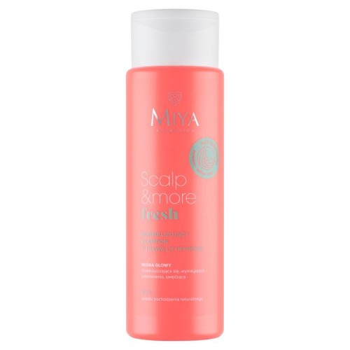 MIYA Scalp&amp;More Fresh Normalizujący szampon z trawą cytrynową 300 ml