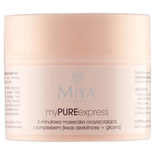 MIYA myPUREexpress Maseczka oczyszczająca 5-minutowa 50g