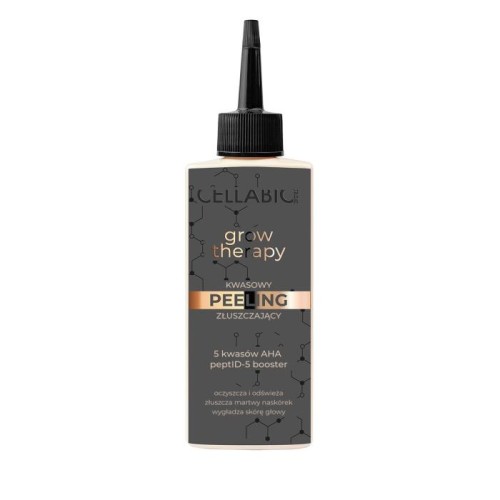 CELLABIC TRICHO Grow Therapy Men Kwasowy peeling złuszczający do skóry głowy dla mężczyzn 150 ml