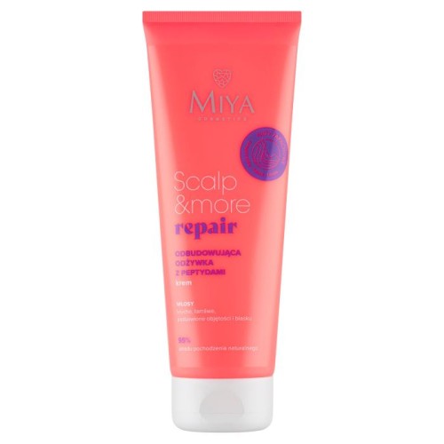 MIYA Scalp&amp;More Repair Odbudowująca odżywka z peptydami 200 ml