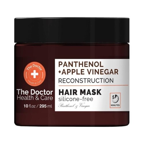 THE DOCTOR Health &amp; Care Maska do włosów Ocet Jabłkowy + Panthenol 295 ml