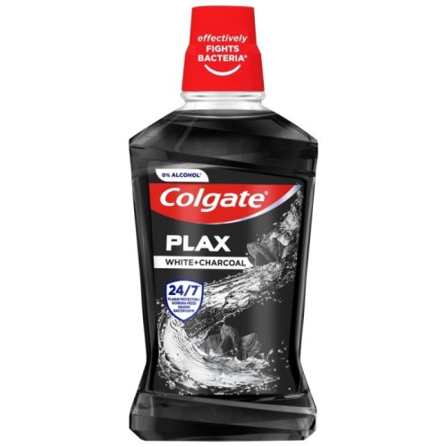 COLGATE Plax Płyn do płukania jamy ustnej White &amp; Charcoal 500ml