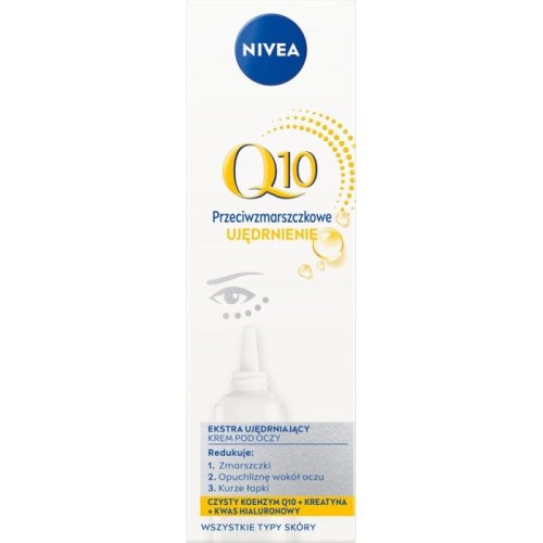 NIVEA Q10 Przeciwzmarszczkowe Ujędrnienie Krem pod oczy 15 ml