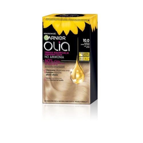GARNIER Olia Farba do włosów nr 10.0 Very Light Blond - Bardzo jasny blond