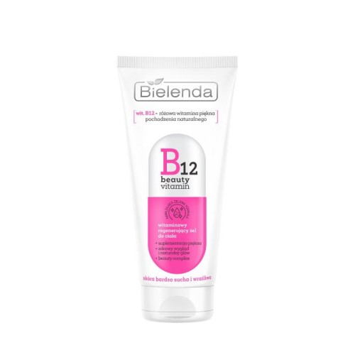 BIELENDA B12 Beauty Vitamin Witaminowy regenerujący żel do ciała 200 ml