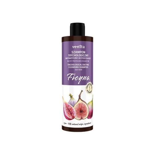 VENITA Trichological Formula Szampon trychologiczny do włosów z problemami skóry głowy - Ficyna 300 ml