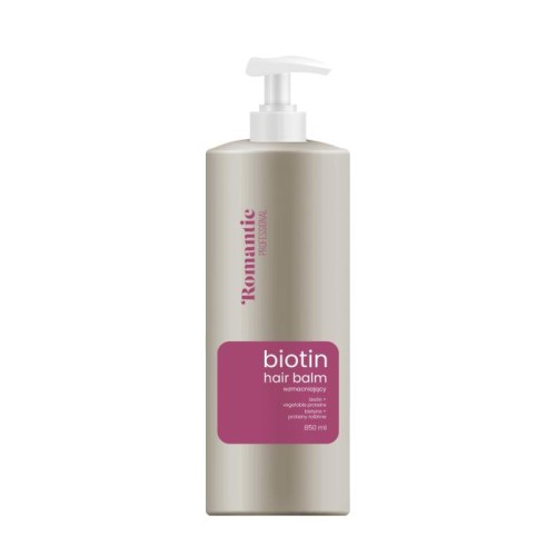 ROMANTIC Balsam do włosów Biotin 850 ml