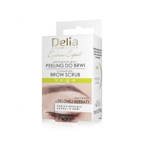 DELIA Eyebrow Expert Peeling do brwi oczyszczający 10 ml