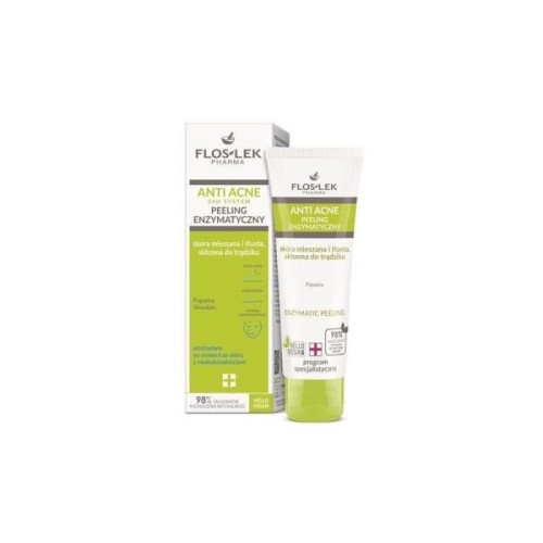 FLOSLEK Anti Acne Peeling enzymatyczny 50 ml