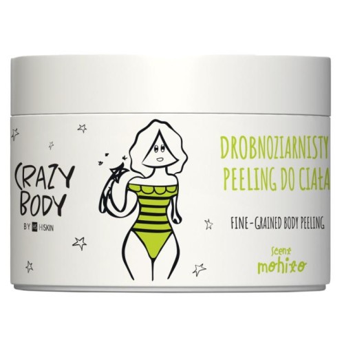 HISKIN Crazy Body Peeling do ciała drobnoziarnisty - MOHITO 300 ml