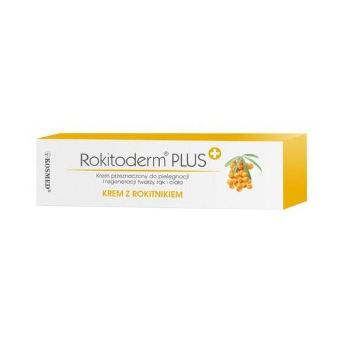 KOSMED Rokitoderm Plus Krem pielęgnująco-regenerujący z rokitnikiem 20 ml