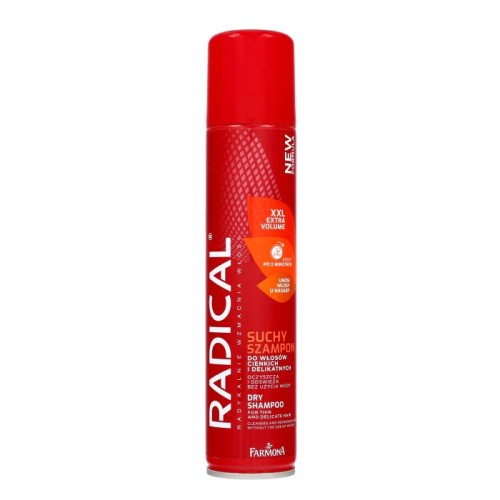 RADICAL Szampon suchy do włosów cienkich i delikatnych XXL Extra Volume 180ml