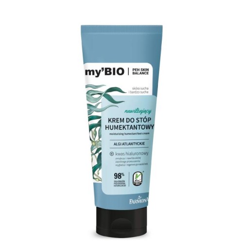 FARMONA my`Bio Nawilżający krem humektantowy do stóp Algi Atlantyckie 100 ml