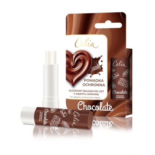 CELIA Olejkowy Balsam do ust - Chocolate 4 g